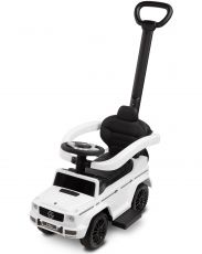 Машинка для катания Caretero (Toyz) Mercedes G350 D с родительской ручкой White